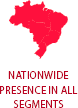 Nationwide presence in all segments