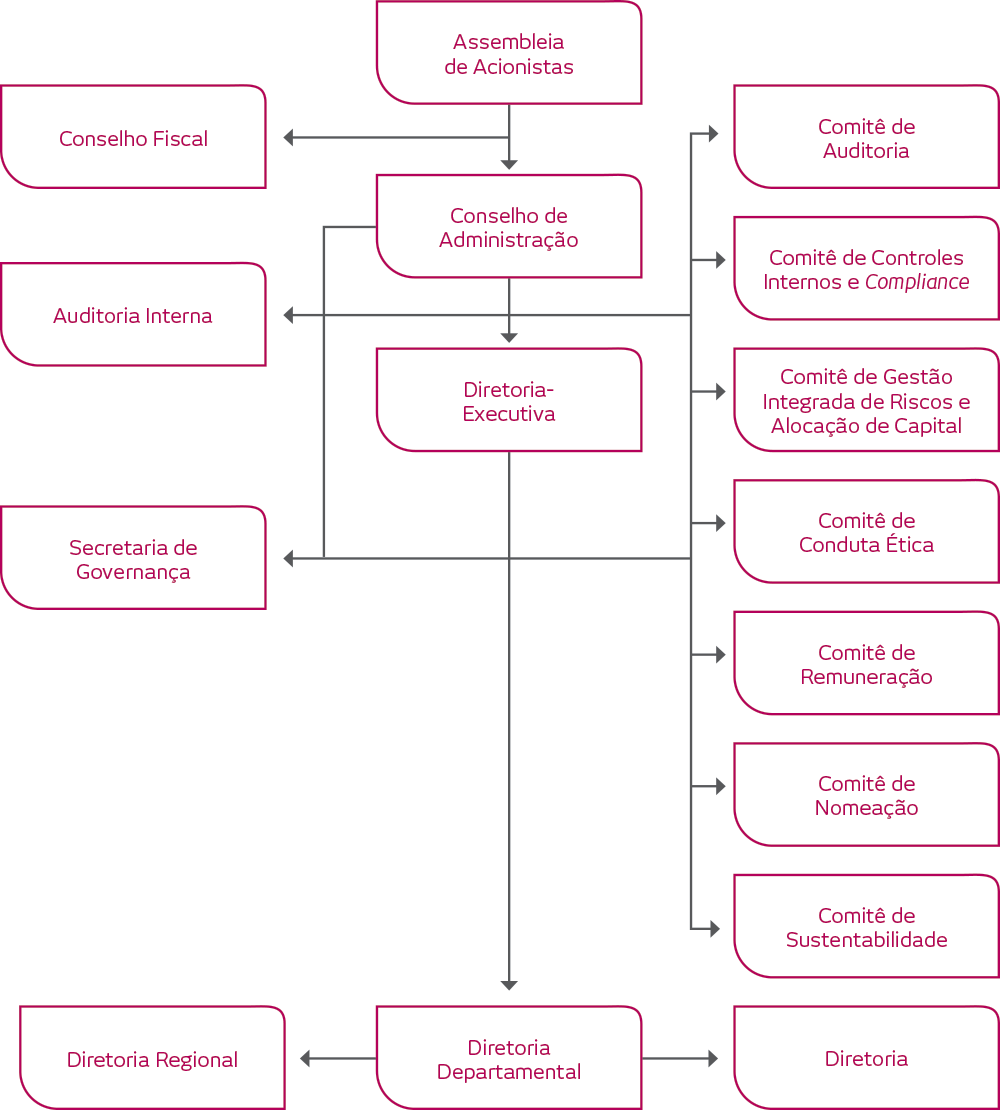 Organograma Estrutura de Governança
